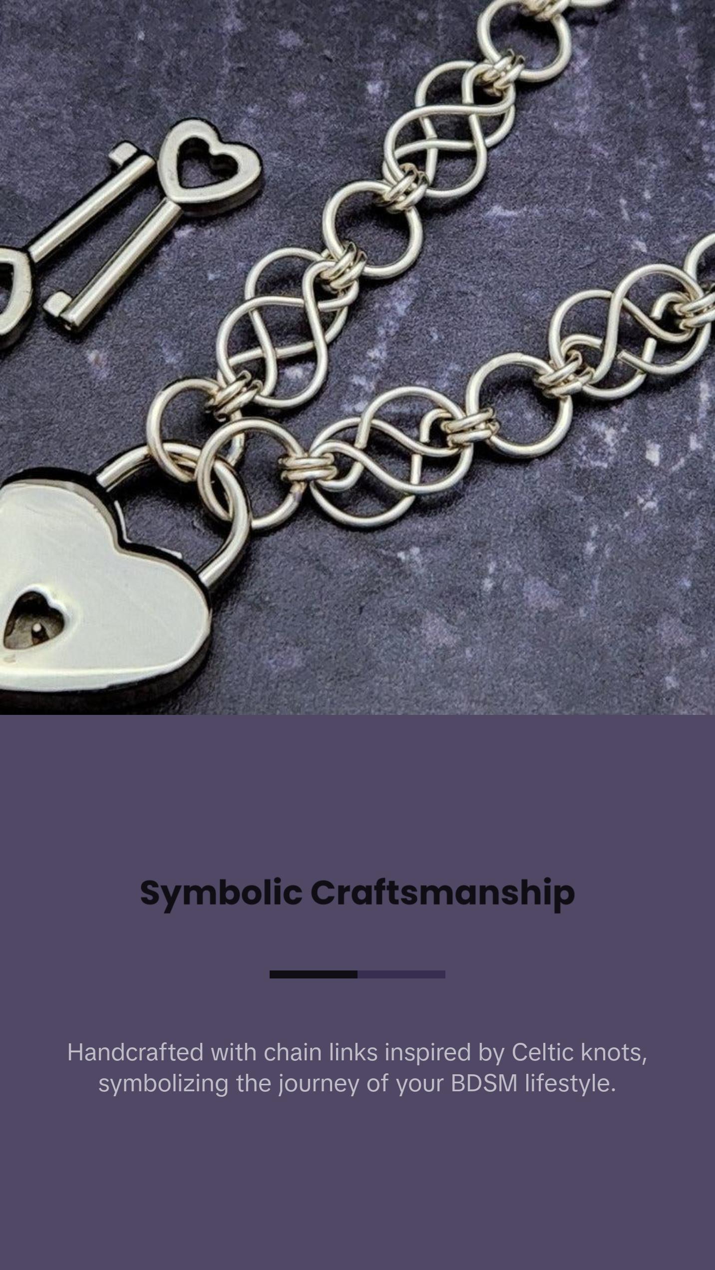 ETERNAL Collar, Various Metal Choices ETERNAL Collar, Various Metal Choices