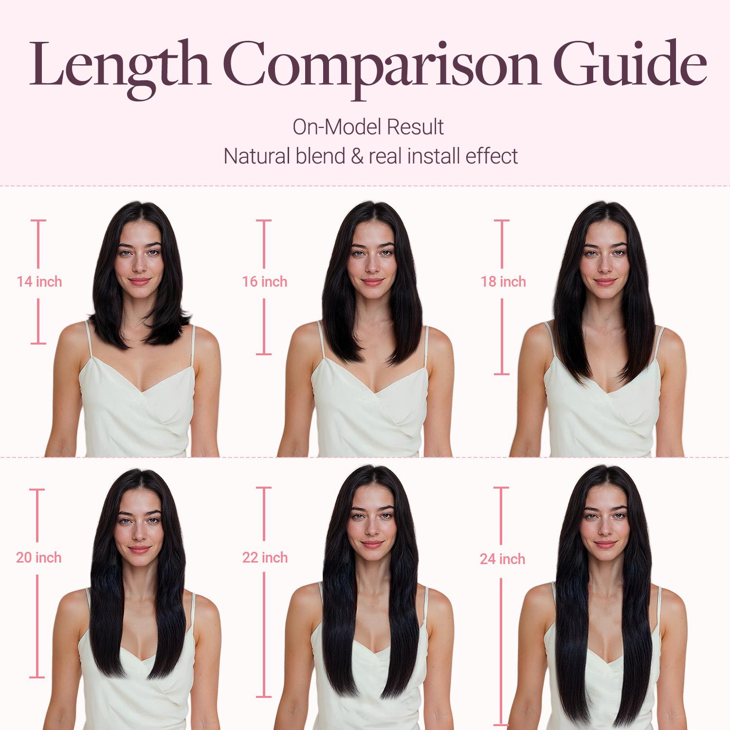 GOO GOO Tape in Hair Extensions Human Hair Extensions Natural Straight, 20PCS/Pack, 14-24Inch 50G Seamless Tape in, Invisible Tape in Hair Extensions Silky Remy Human Hair#Greenish#TikTokShopSpringGlowUp