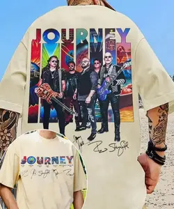 Journey Band Tour 2026 Two-sides Shirt Sweatshirt Hoodie, Journey Lovers 2026 Tee, New Tour Shirt, Gift for Him & Her, Music Tour Shirt