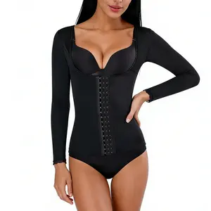 Sleek Long Sleeve Body Shaper | Arm & Tummy Control Waist Trainer for a Confident, Sculpted Silhouette