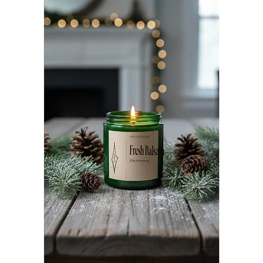 Fresh Balsam Hand-Poured Soy Candle