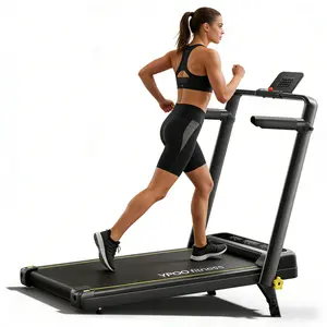 Home Walking Pad with Manual Incline, Daily Cardio Treadmill for Walking Jogging and Light Running, Bluetooth App Tracking for Healthy Routine