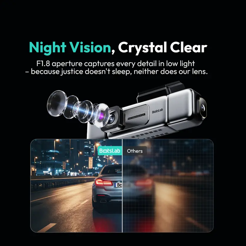 Dash cam display and camera system