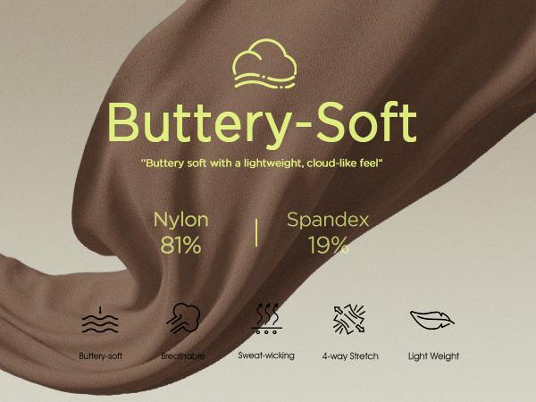 ODODOS No Front Seam Yoga Leggings for Women - 25" / 28" High Waist Buttery Soft Lounge Yoga Pants