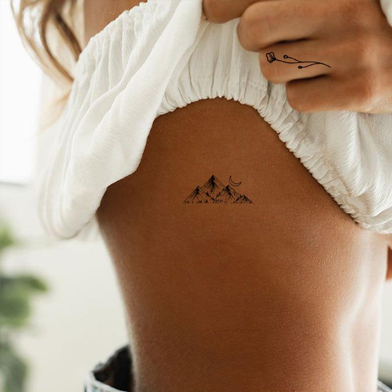 34 Sheets Waterproof Temporary Tattoos Stickers,Long Lasting Forearm Designs Animals & Flower,Wolf, Tiger,Lion,Owl,SkeletonSkull,Etc