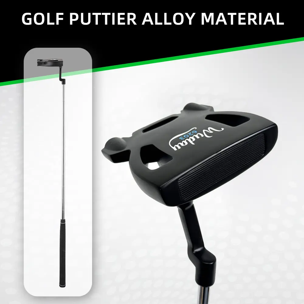 WUDAY Alloy Golf Putter, Both Handed Fits (Right/Left Hand), CNC Milled Face for Superior Feel & Accuracy, Unisex Hands