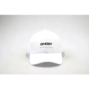 White Ghost Curved Bill Snap Back