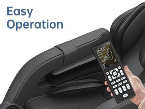 Real Relax massager zero gravity massage recliner equipped with whole-body airbags to control heating and comfort MM350 Bluetooth massage chair