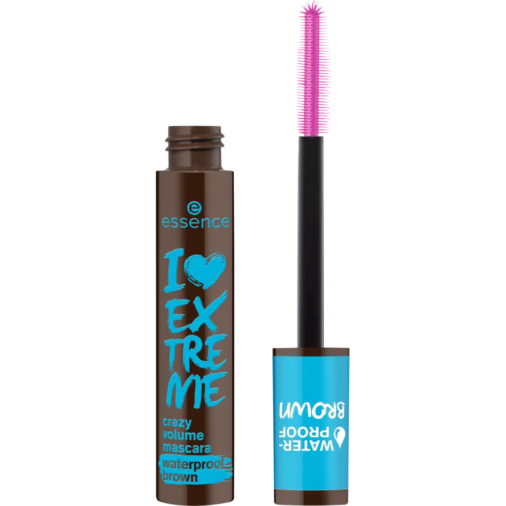 I LOVE EXTREME crazy volume mascara waterproof brown