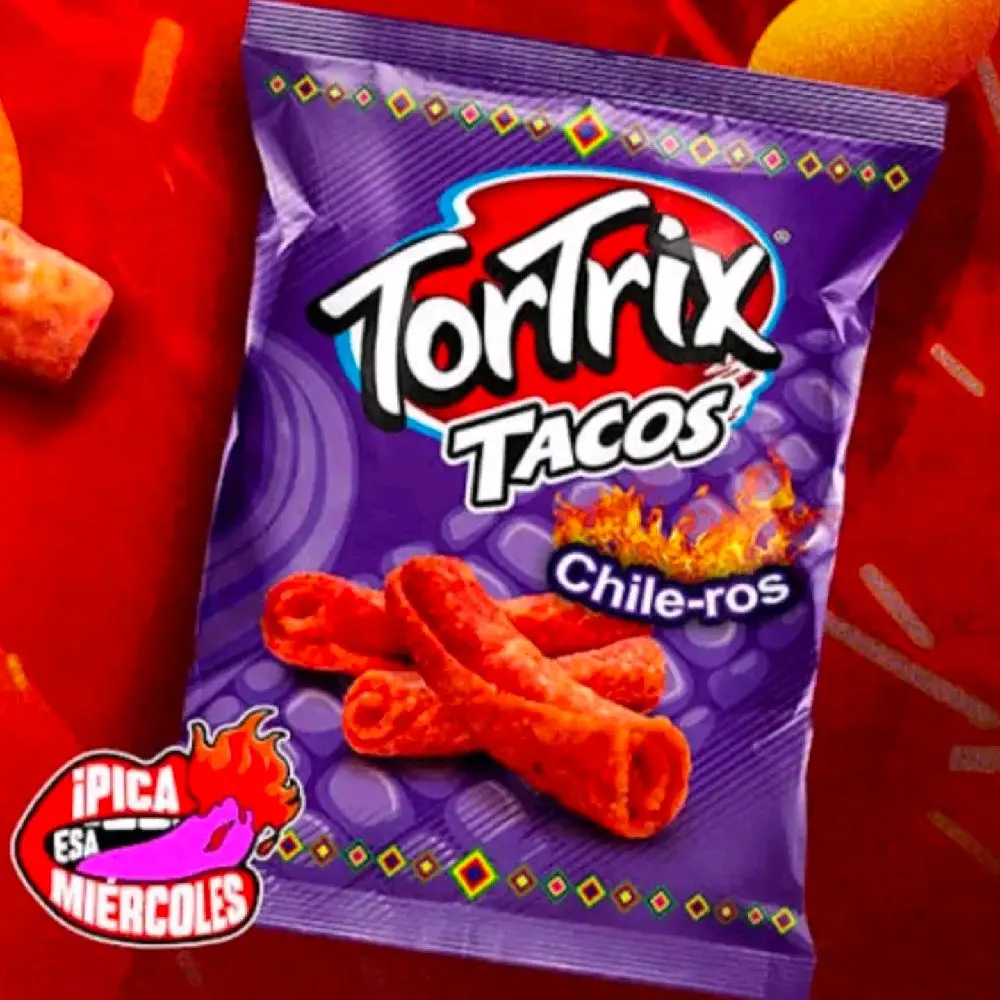 TorTrix Twist Chileros 35 gr. C/u - 6 Units of Guatemalan Snack Dessert from Central America, Imported from Guatemala