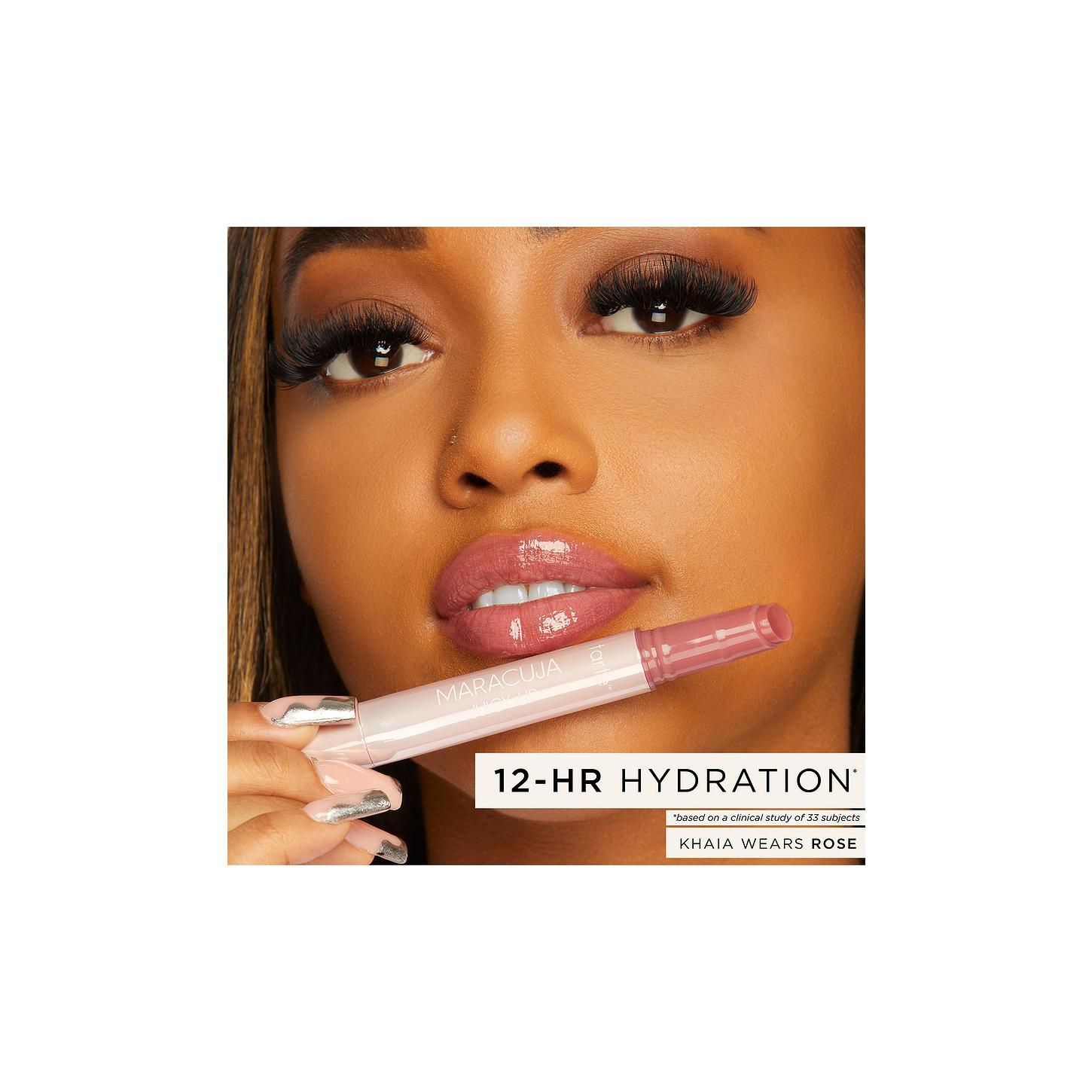 tarte Maracuja Juicy Lip Balm in Rose