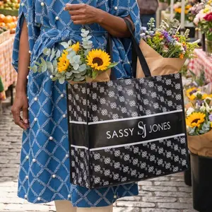 Sassy Jones Shopping Tote (Large)