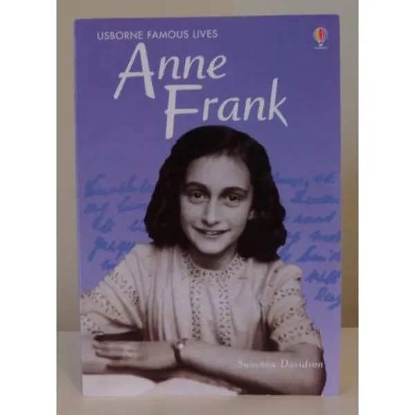 USED Book - Usborne Famous Lives Anne Frank by Susanna Davidson (Paperback) - english