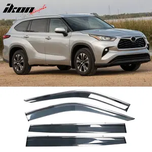 Window Visors for Toyota Highlander 2020-2025 Acrylic 4PC