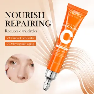 SADOER Premium 5x Vitamin C EyeCream 20g - Skin Active Formula for Radiant &Nourished Complexion