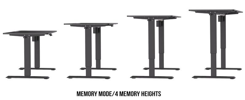 71"W x 27"D Extra-Wide Mobile Standing Desk - Electric Sit-stand Desk with One-Touch Height Adjustable, Movable Home Office Computer Desk Featuring 3-Preset Memory Heights, USB Ports, Headphone Hook, Cable Management, Height Range 28-46 Inches