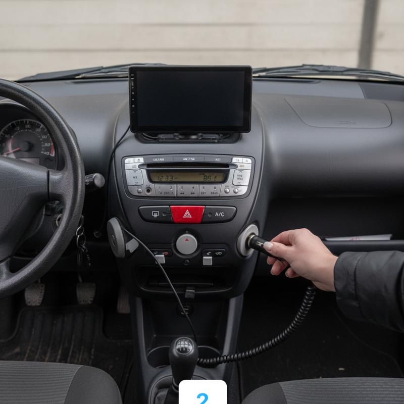 OmniCarPlay Universal Car Screen Upgrade with Wireless Apple CarPlay & Android Auto for Music Maps & Hands-Free Calls