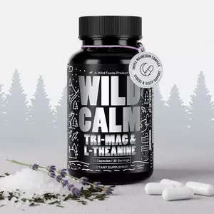 Wild Tri-Mag – Triple Magnesium Complex for Sleep w/L Theanine