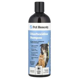 Pet Honesty Chlorhexidine Shampoo, For Dogs & Cats, 16 fl oz (473 ml)