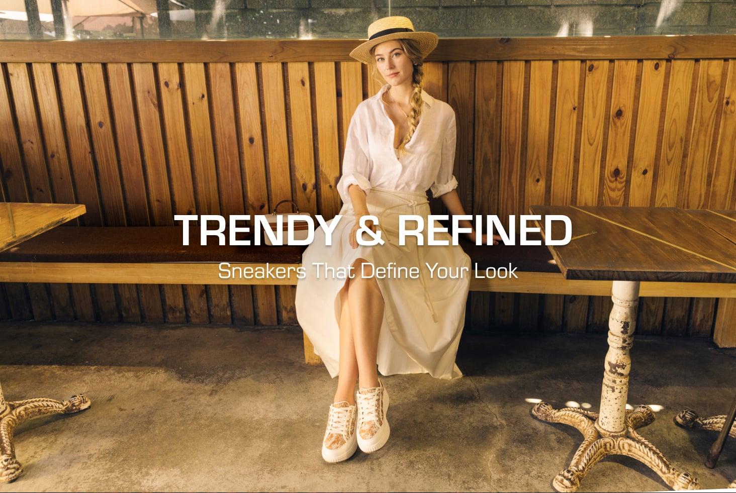 Dream Pairs Sky Comfortable Platform Fashion Sneakers