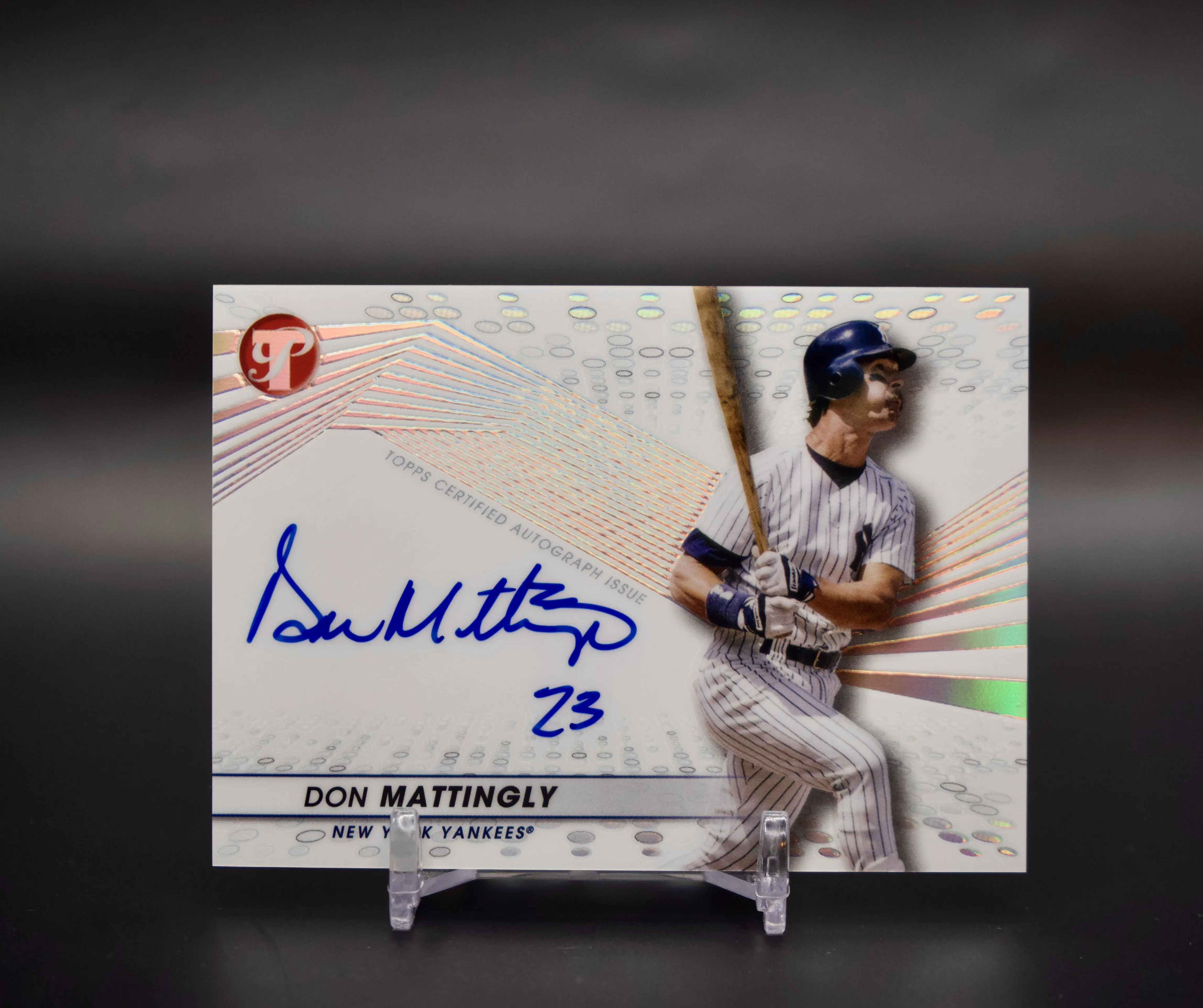 2023 Topps Pristine Personal Endorsements #PEA-DM Don Mattingly Baseball Collectible Card