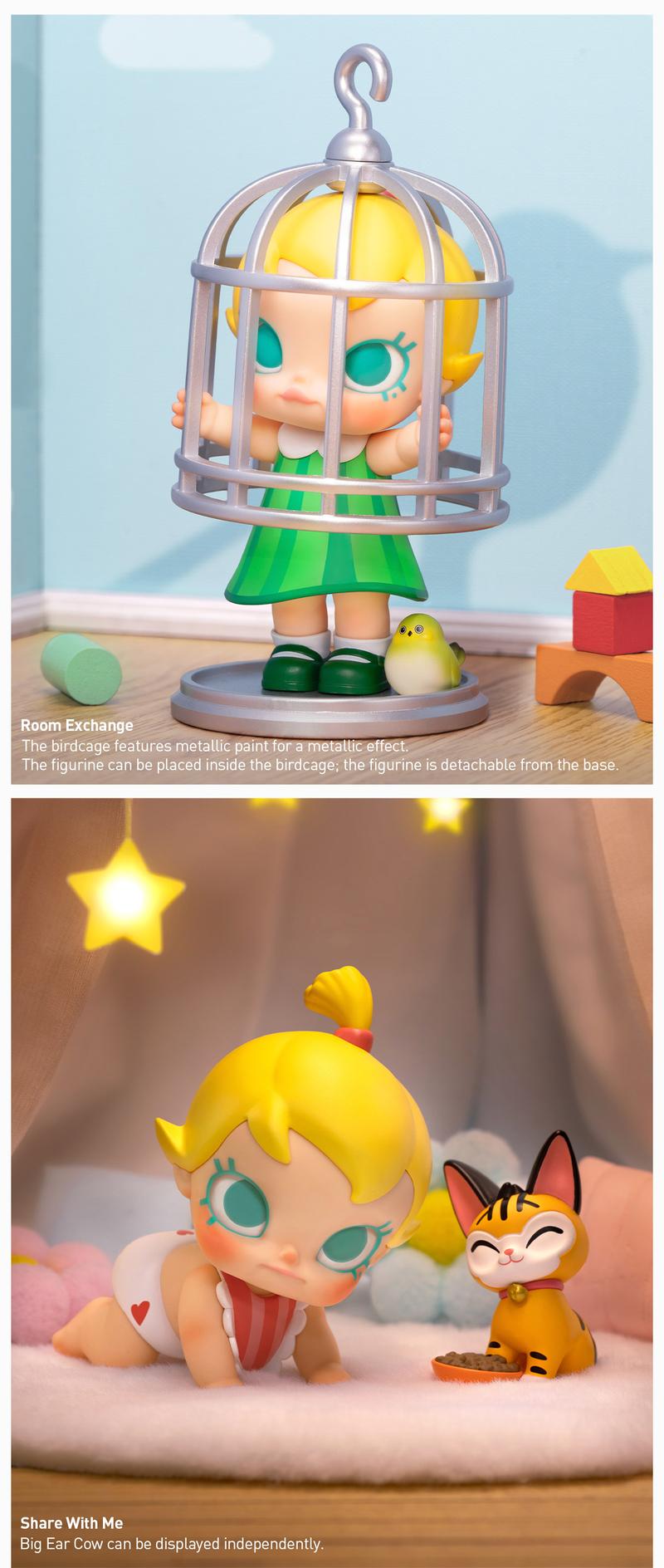 Baby Molly When I was Three！Series Figures, Blind Box, Mystery Box