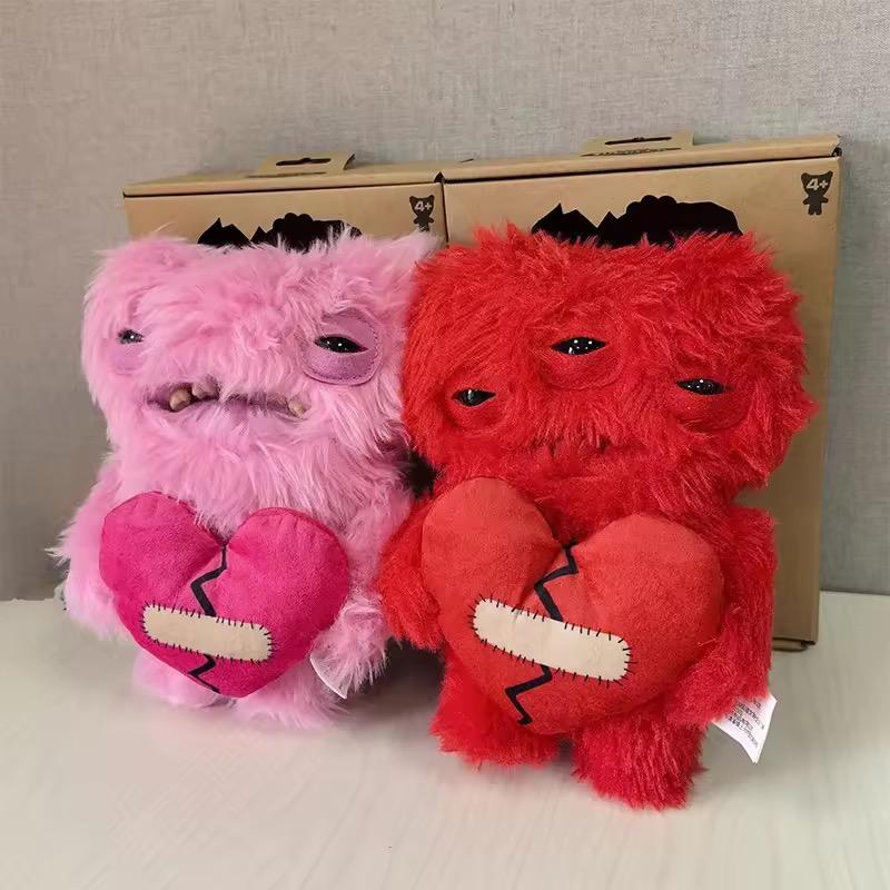 Plush Doll Cute Monster Plush Toy Series, High-Quality Stuffed Animal, Perfect Gift for Valentine's Day, Birthday, Wedding Decor, Friends & Memorable Gifts