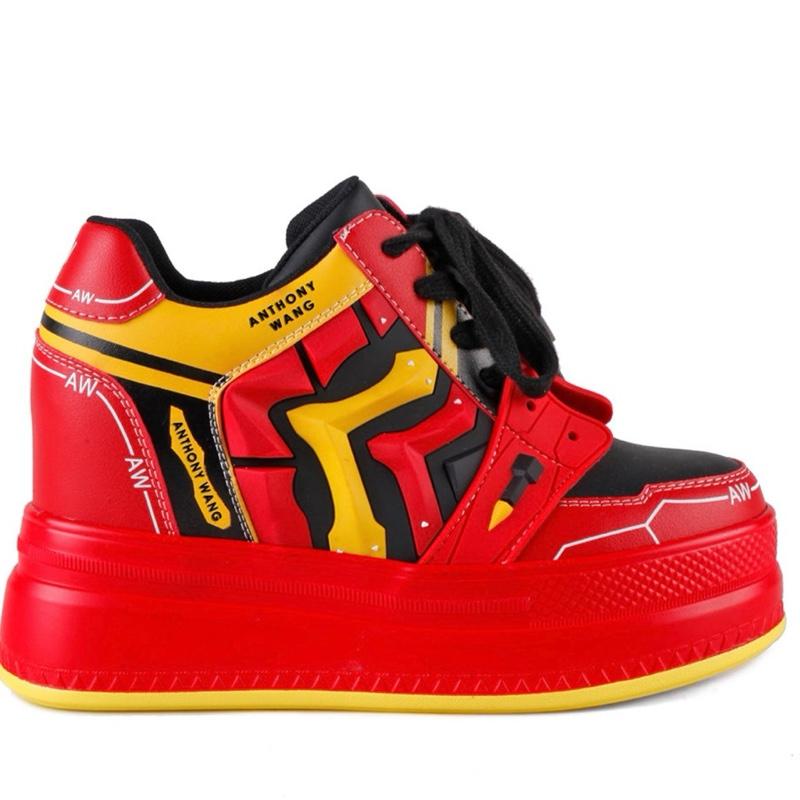 Anthony Wang Red Quince Sneaker Wedge