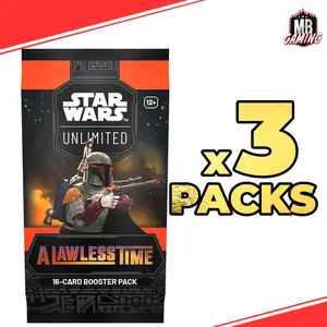 Star Wars Unlimited: A Lawless Time Booster Pack x3