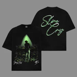 Slime Cry - Never Broke Again YoungBoy Premium Cotton Shirt, 4KTrey Shirts, YB Fans, YoungBoy Graphic Tee for Fans Gift Shirt For Music Lover