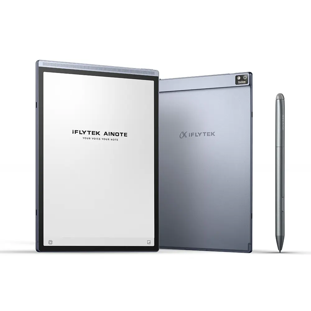 iFLYTEK AINOTE Air 2 Bundle – 8.2" E Ink AI Note-taking Smart Portable Tablet with Stylus, 4096 Pressure Levels, Digital Notebook with Voice-to-Text Transcription, Multi-languages Support, Ideal for Meetings & Study
