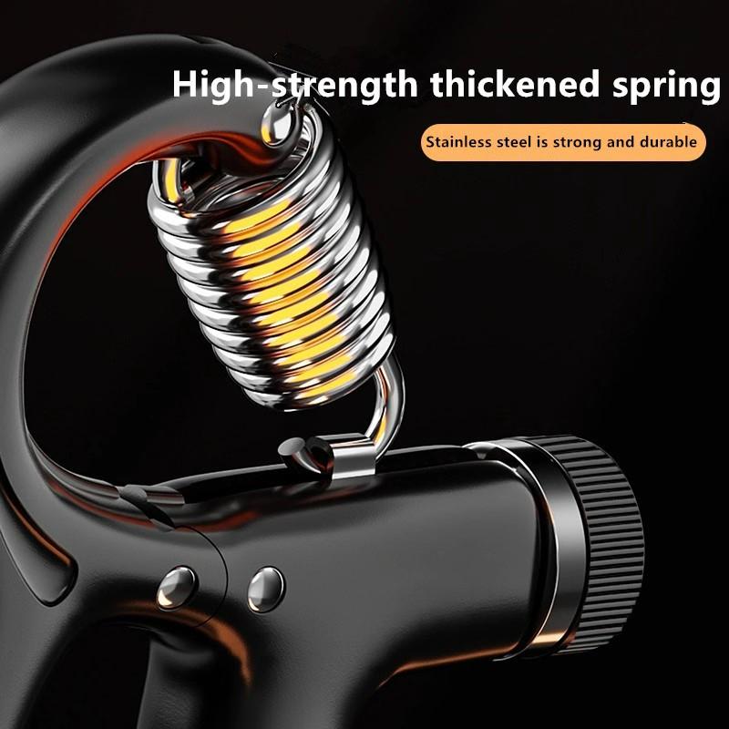 Adjustable Grip Strength Trainer 2Pack with Counter 11-132Lbs, Forearm Exerciser for Athletes Musicians