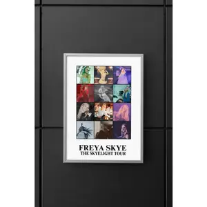 [Sale Up To 60% ]- Free Ship.No Frame - Freya Skye The Skyelight Tour Poster (No Frame)