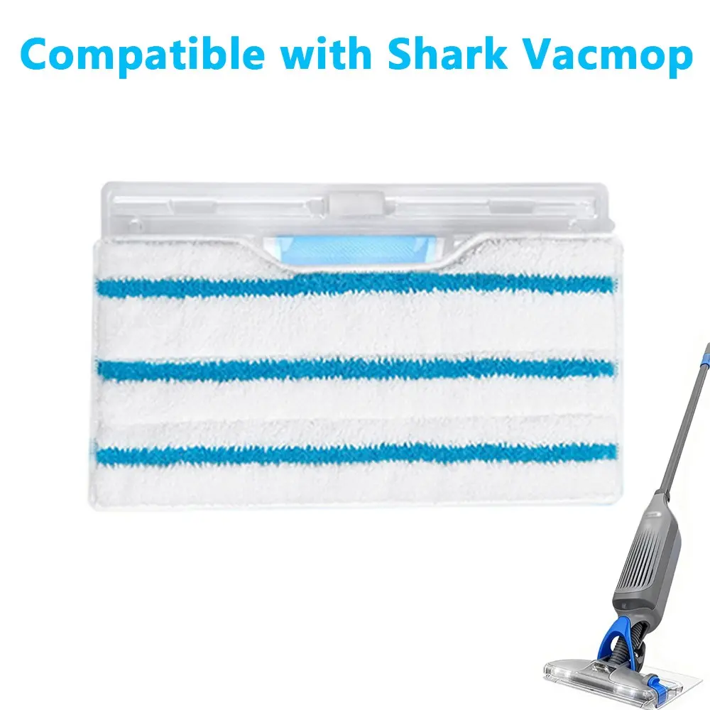 2pcs Reusable Washable Spare Replacement Pads for Shark Vacmop Pro Vm252 Vm250 Vm200 Vm190, Durable Cleaning Accessories, Easy Maintenance, Replacement Parts