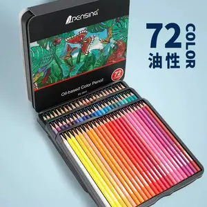 72-Color Oil Pastels (Drawing)(Diagramming)(Creative Work)