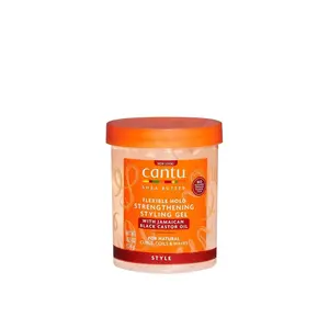 Cantu Shea Butter Flexible Hold Strengthening Styling Gel blowout