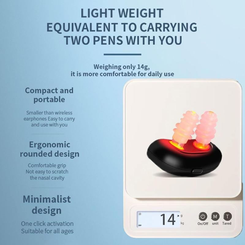 Red Light Therapy for Nose, RespiRelief Red Light Nasal Therapy Instrument, RespiRelief Red Light Nasal Therapy Device, Red Light Therapy for Nose