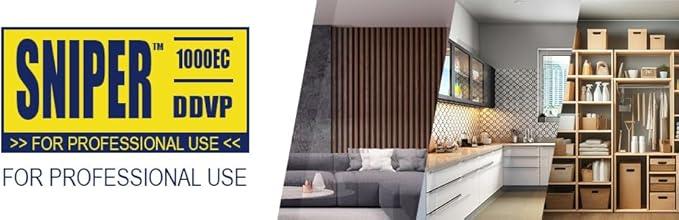 Sniper Roach Killer Spray 100 mL Fast-Acting Pest Control for Roaches Flies Spiders & Ants Indoor & Outdoor Use Effective Solution