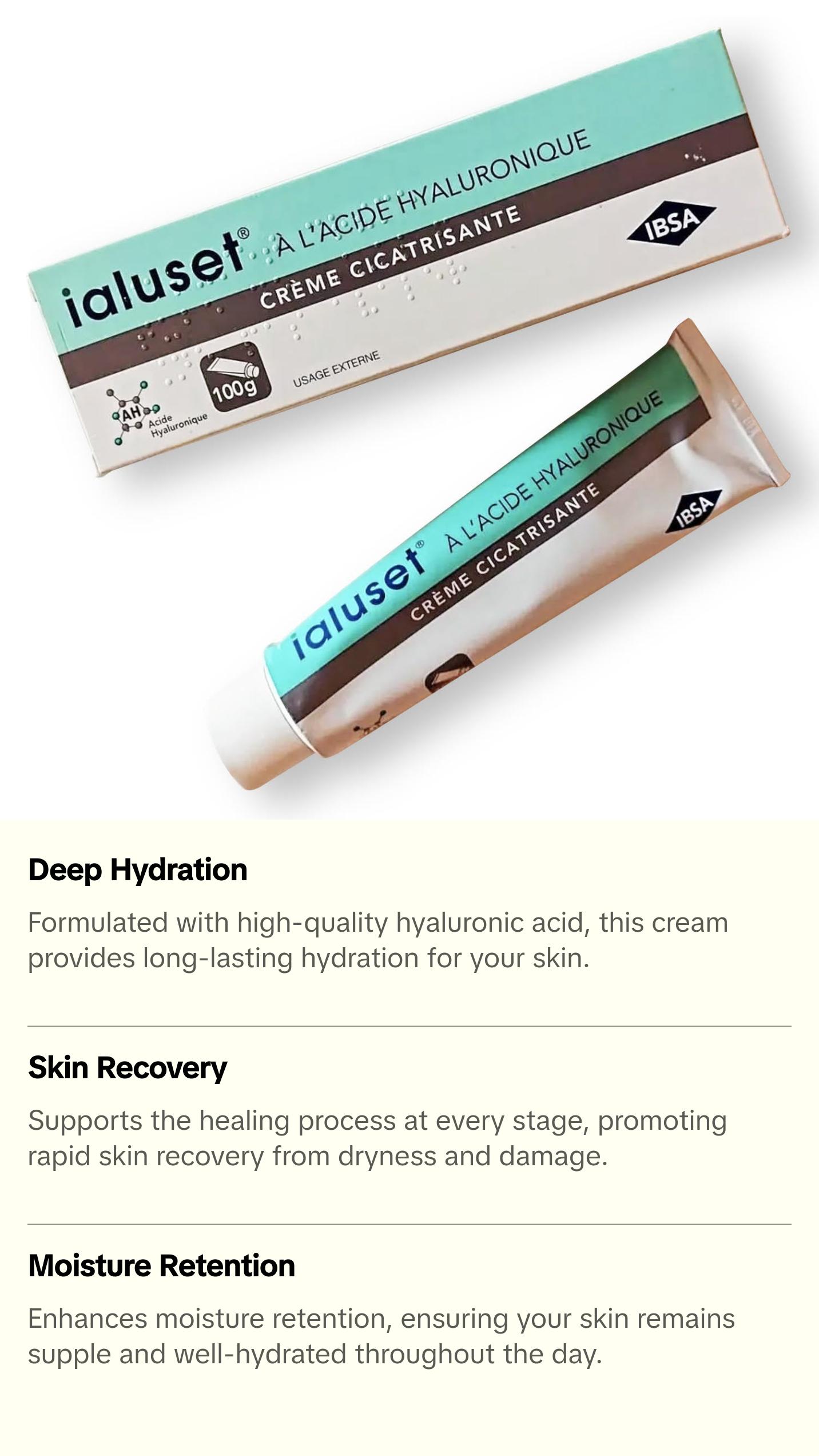 Ialuset Hyaluronic Acid Cream Anti Wrinkle