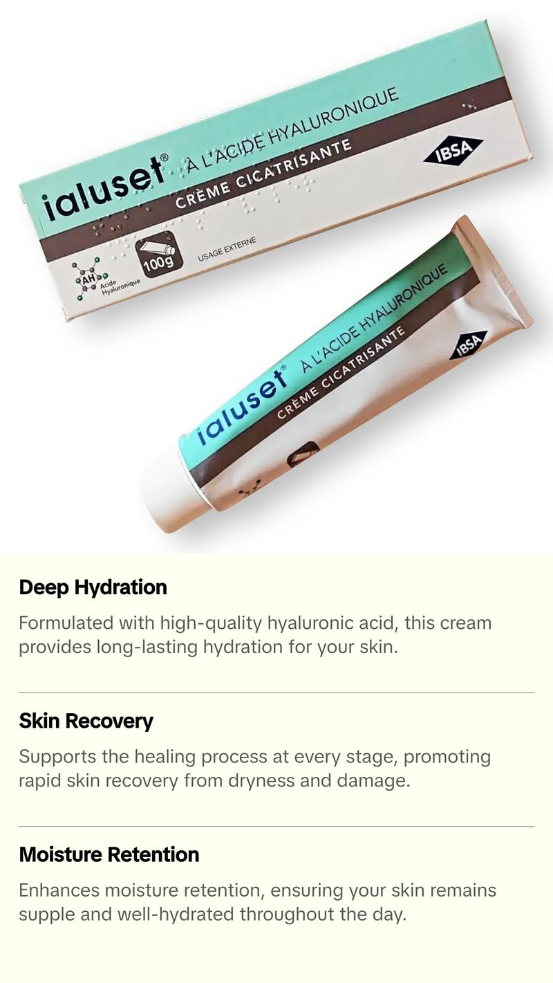 Ialuset Hyaluronic Acid Cream Anti Wrinkle