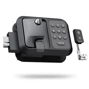 RV Door Lock Keyless Entry Handle | Keypad & 2 Remotes Deadbolt | Fits Travel Trailers, Campers & 5th Wheels