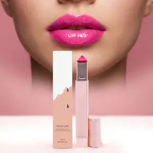 Speak Love Hydrating Lip Plumping Glossy Lip Balm | Ultra-Nourishing Juicy Lip Pen with Plant Extracts for Moisturizing & Plumping Lips