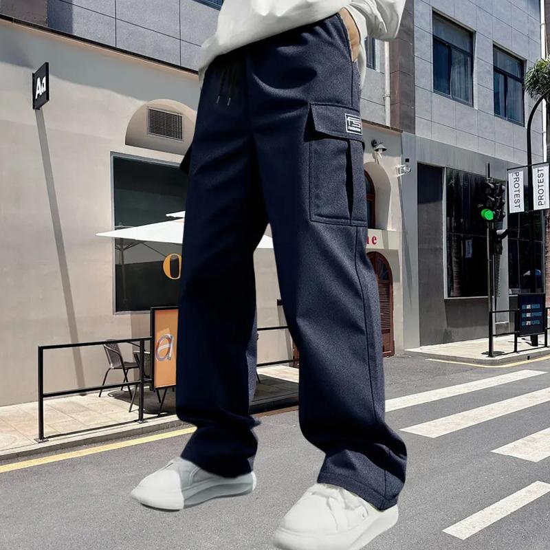 Men's new multi-pocket casual work pants with unique design. FS work pants. Suitable for daily wear, casual and sports activities. Available in multiple colors for your choice.