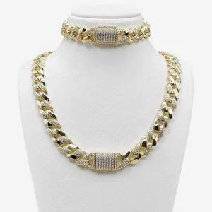 Set Monaco con circonia gold plated 14 k