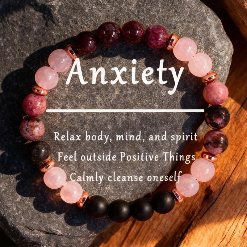Healing Crystal Bracelet For Women Anxiety Crystal Bracelet Beaded Bracelets Rose Quartz Crystals And Healing Stones Yoga Meditation Bead Bracelet Calming Stretch Bracelet Stress Relief Gifts For Women Healing Crystal Bracelet For Women Anxiety Crystal Bracelet Beaded Bracelets Rose Quartz Crystals And Healing Stones Yoga Meditation Bead Bracelet Calming Stretch Bracelet Stress Relief Gifts For Women