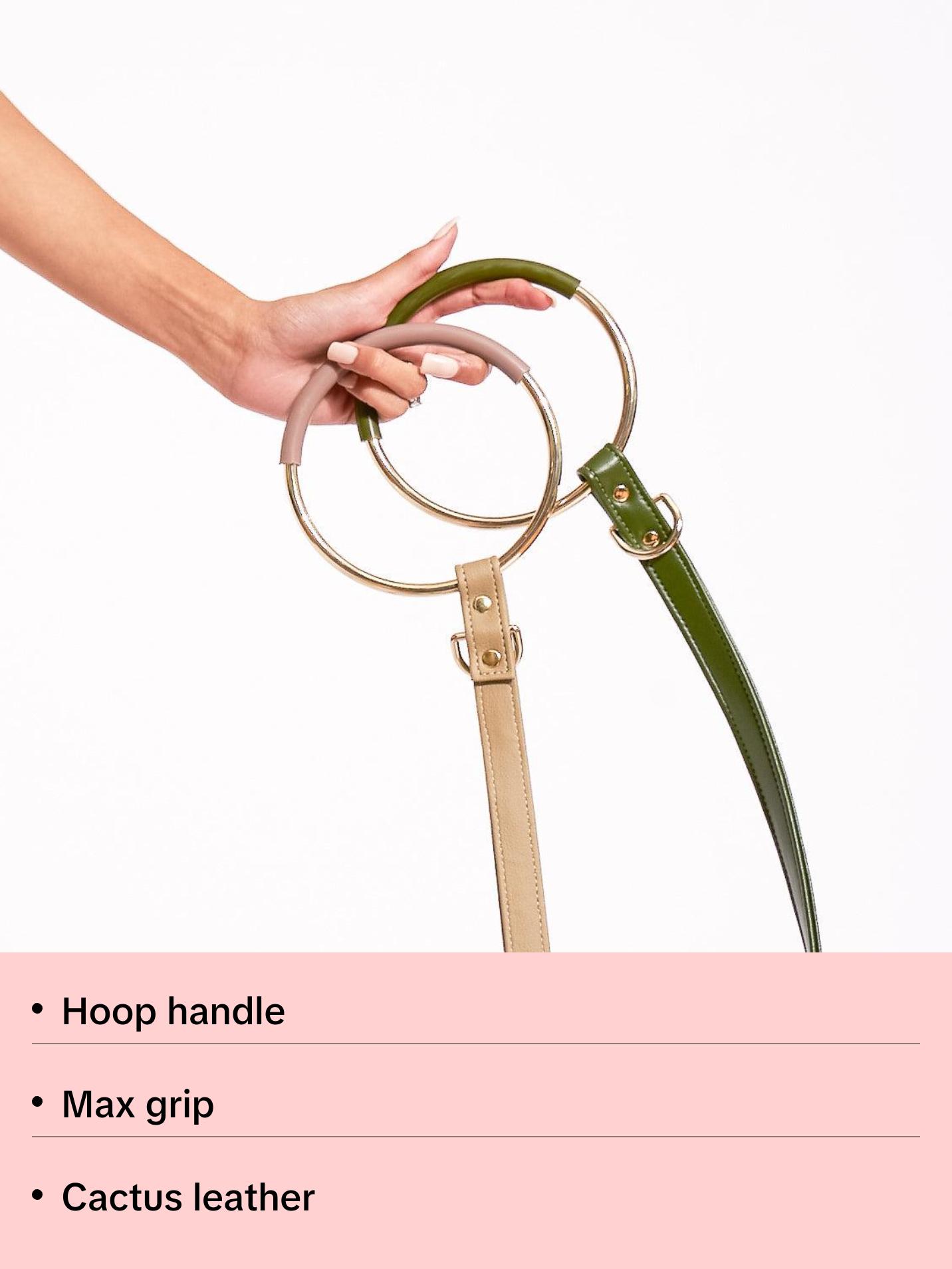 Hoopsy Leash - Nopal Green