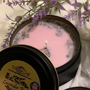 Lavender Fields Candles - 2/pack (1-6oz & 1-3oz)