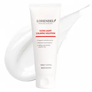 Ultra Light Calming Solution, Lightweight Face Moisturizer for Dry & Sensitive Skin, Reduce Visible Redness, Skin Barrier Repair, Sebum Control & Soothe Irritated Skin, Korean Skincare