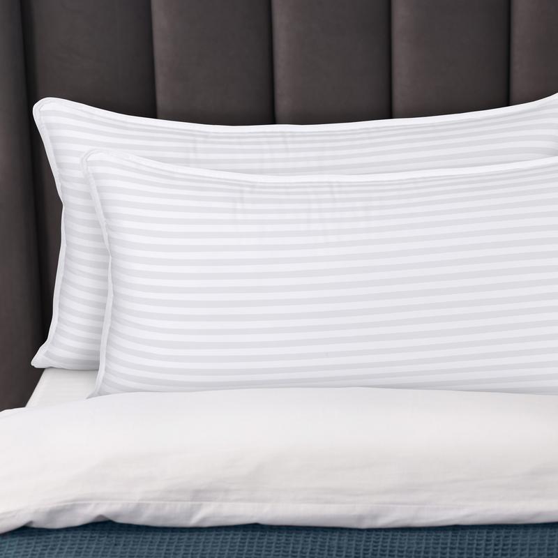 Utopia Bedding White Hotel Pillow Set of 4 -  Pillows for Side Back & Stomach Sleepers - Comfortable 9 Inch Thick Pillows for Ultimate Rest