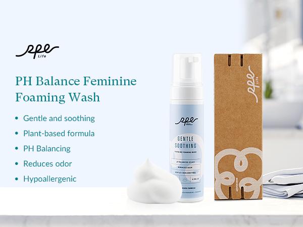 RPE Life Sensitive Soothing Foaming Feminine Wash for Women - Ph Balance - Vaginal Reduces Odor - Natural Ingredients RPE Life Sensitive Soothing Foaming Feminine Wash for Women - Ph Balance - Vaginal Reduces Odor - Natural Ingredients